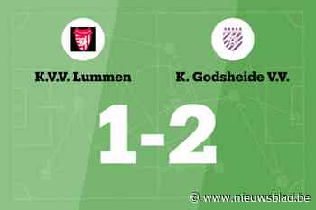 Godsheide wint na knappe comeback