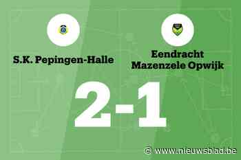Pepingen-Halle dankzij Ilias Benamar en Bono Mertens langs Mazenzele Opwijk