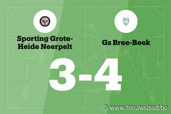 Bree-Beek B wint van Grote Heide