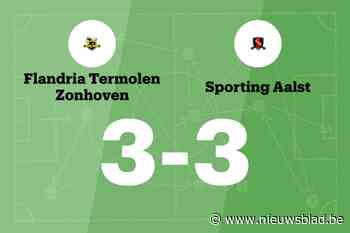 Termolen speelt thuis gelijk tegen Sp. Aalst
