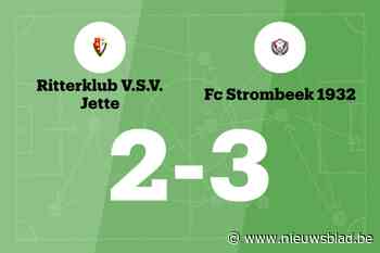 Lastige wedstrijd eindigt in zege voor Strombeek 1932 tegen Ritterklub Jette
