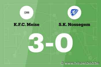 Meise verslaat Nossegem B en blijft winnen