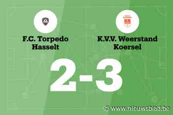 Koersel wint van Torpedo Hasselt