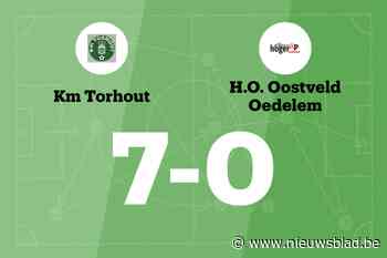 Sabbe leidt KM Torhout B naar overwinning tegen HO Oedelem