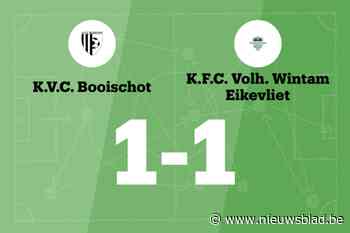 Wintam beëindigt reeks nederlagen in de wedstrijd tegen Booischot