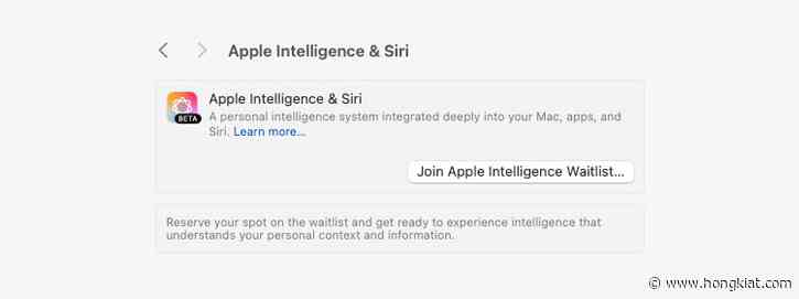 A Look Into Apple Intelligence in macOS