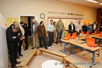 Der Lack ist ab in der Grundschule Ahlsen