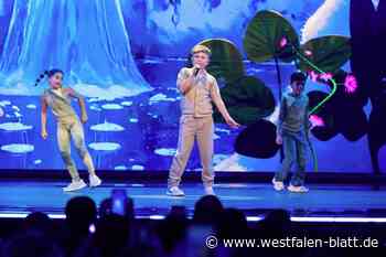 So präsentierte sich Bjarne auf der großen Showbühne