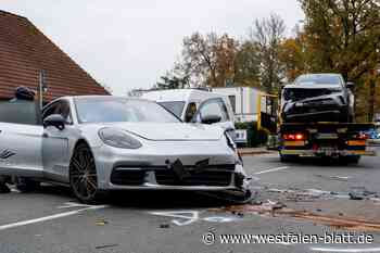 Vier Verletzte bei Unfall in Bielefeld-Senne