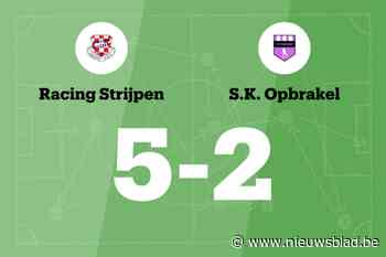 S. De Muyter scoort twee keer voor Racing Strijpen in wedstrijd tegen SK Opbrakel