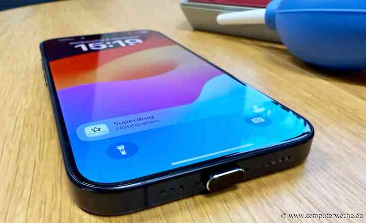 iPhone-Buchse vor Staub schützen – mit simplen Zubehör