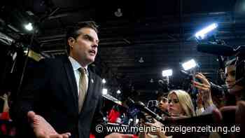 Ultrarechter Trump-Jünger soll US-Justizressort übernehmen: Ethikbericht zu Gaetz bleibt unter Verschluss