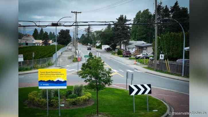 Portion of Tyson Road in Chilliwack to close Monday night for hydro pole relocations