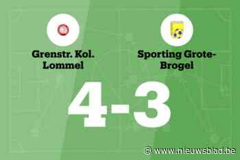 Zeven opeenvolgende overwinningen voor Lommel Kolonie na 4-3 tegen Grote Brogel
