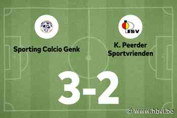 Sp. Calcio Genk wint van Peer SV