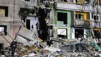 Russen bombardieren mehrere Wohnhäuser in Nordost-Ukraine