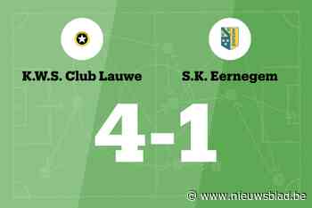 WS Lauwe maakt tegen SK Eernegem einde aan reeks zonder zege