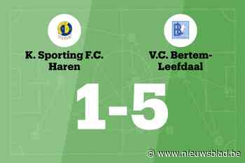 Bertem-Leefdaal B zet reeks overwinningen verder