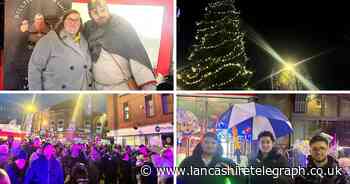 Star-studded guests take to stage for Christmas lights switch-on event