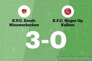 I. Bakkali scoort twee keer voor Eendracht Nieuwerkerken in wedstrijd tegen HO Kalken B