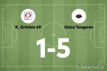Unico Tongeren wint spektakelwedstrijd van Grimbie 69