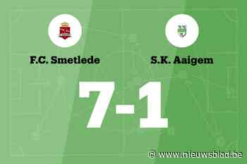 FC Smetlede overklast SK Aaigem
