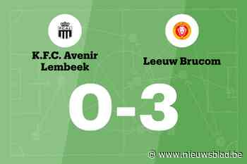 Leeuw Brucom wint uit van Avenir Lembeek, mede dankzij twee treffers T. Van Roy