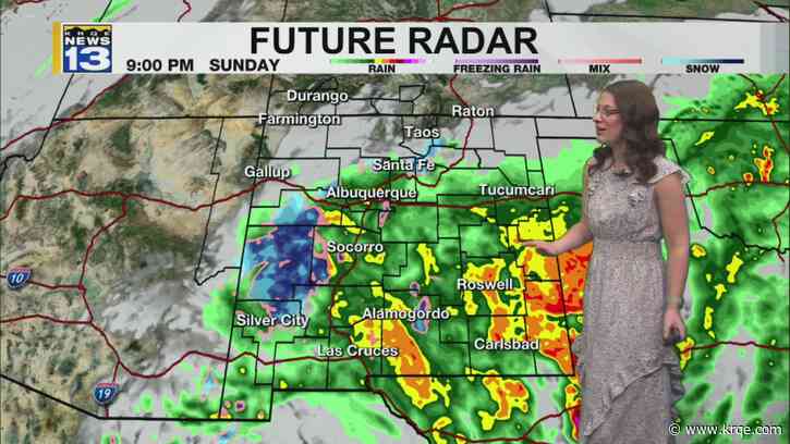 Storm wraps up on Monday