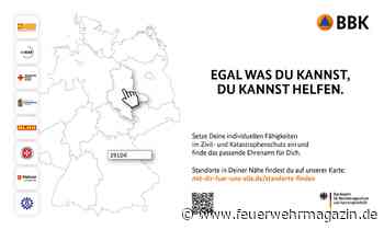 Neue interaktive Karte führt zum passenden Ehrenamt