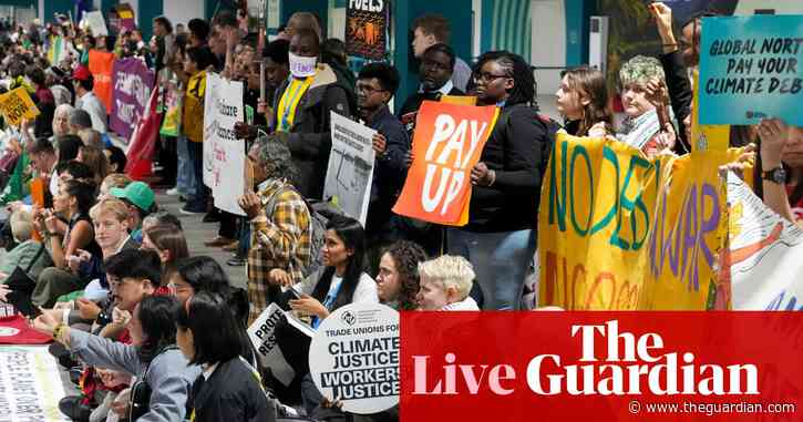 Cop29 live: UN secretary general calls on G20 leaders to rescue stalled climate talks