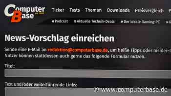 In eigener Sache: Es gibt jetzt ein Formular zum Einreichen von News-Vorschlägen [Notiz]