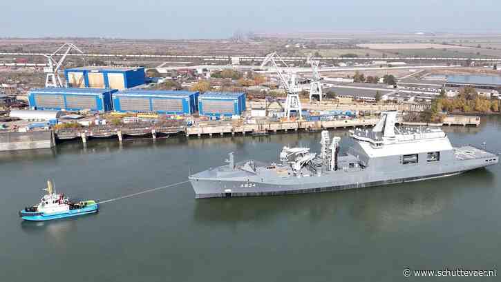 Nieuw marineschip Zr.Ms. Den Helder komt naar Nederland