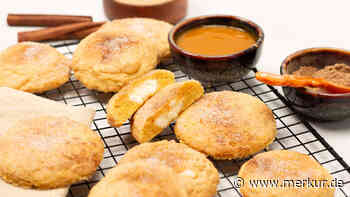 Pumpkin Spice Cheesecake Cookies sind so lecker, hier bleibt kein Krümel übrig