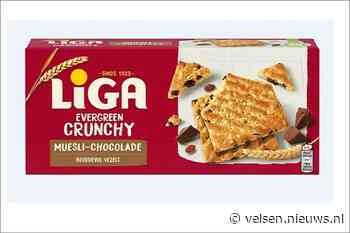 Waarschuwing: metaaldeeltjes in Liga Evergreen Crunchy Muesli Chocolade, Bosvruchten en Krenten XL