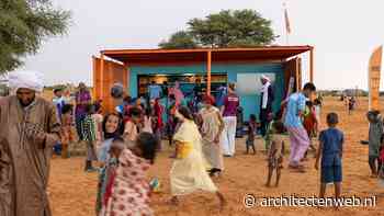 MVRDV-ontwerp voor KLABU-clubhuis maakt sport toegankelijk in vluchtelingenkampen