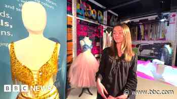 Strictly costumes go on display in Blackpool