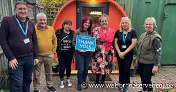 The Chase star opens new winter shelter in Watford