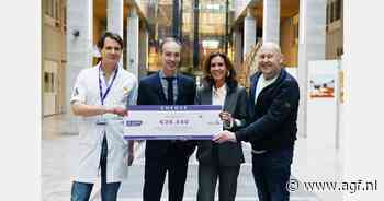 Sponsoractie resulteert in 29.340 euro voor onderzoek naar coronair spasme in het RadboudUMC