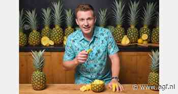 Man verbreekt wereldrecord snelste ananassnijder