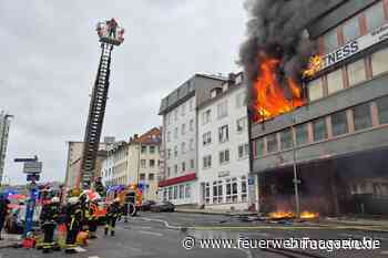 Feuer im Fitness-Studio