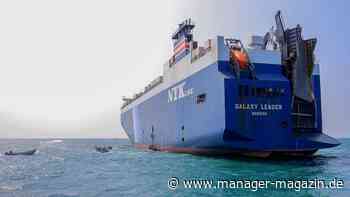 Huthi-Rebellen: Terrormiliz droht deutschen Reedereien per E-Mail