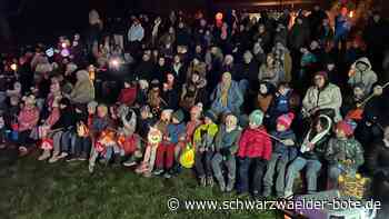 Traditioneller Umzug: Wildberger Grundschüler feiern Martinstag