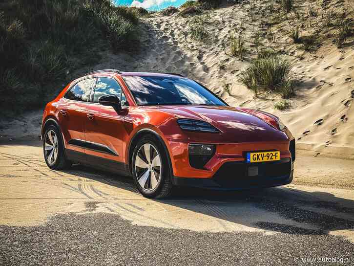 Doorstaat elektrische Porsche Macan de test