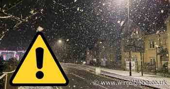 Snow and ice to hit Wirral as weather warning issued
