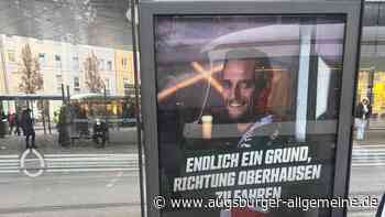 Von „lustig“ bis „entsetzt“: Panther-Werbeplakat sorgt in Augsburg für Gesprächsstoff