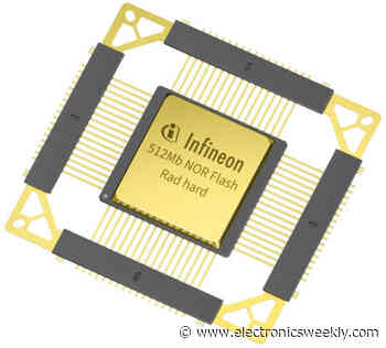 Space-grade NOR flash for FPGA configuration