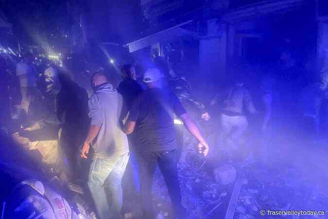Israeli airstrike hits central Beirut near key government buildings and embassies