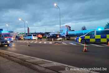 Verkeershinder na ongeval nabij kruispunt Meensesteenweg - Rijksweg