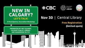 New to Calgary? Join this workshop, make connections and help us dig deeper