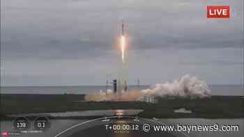 SpaceX launches communications satellite for India